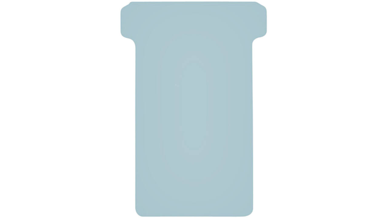 T-kaart Djois formaat 2 48mm blauw 100 stuks