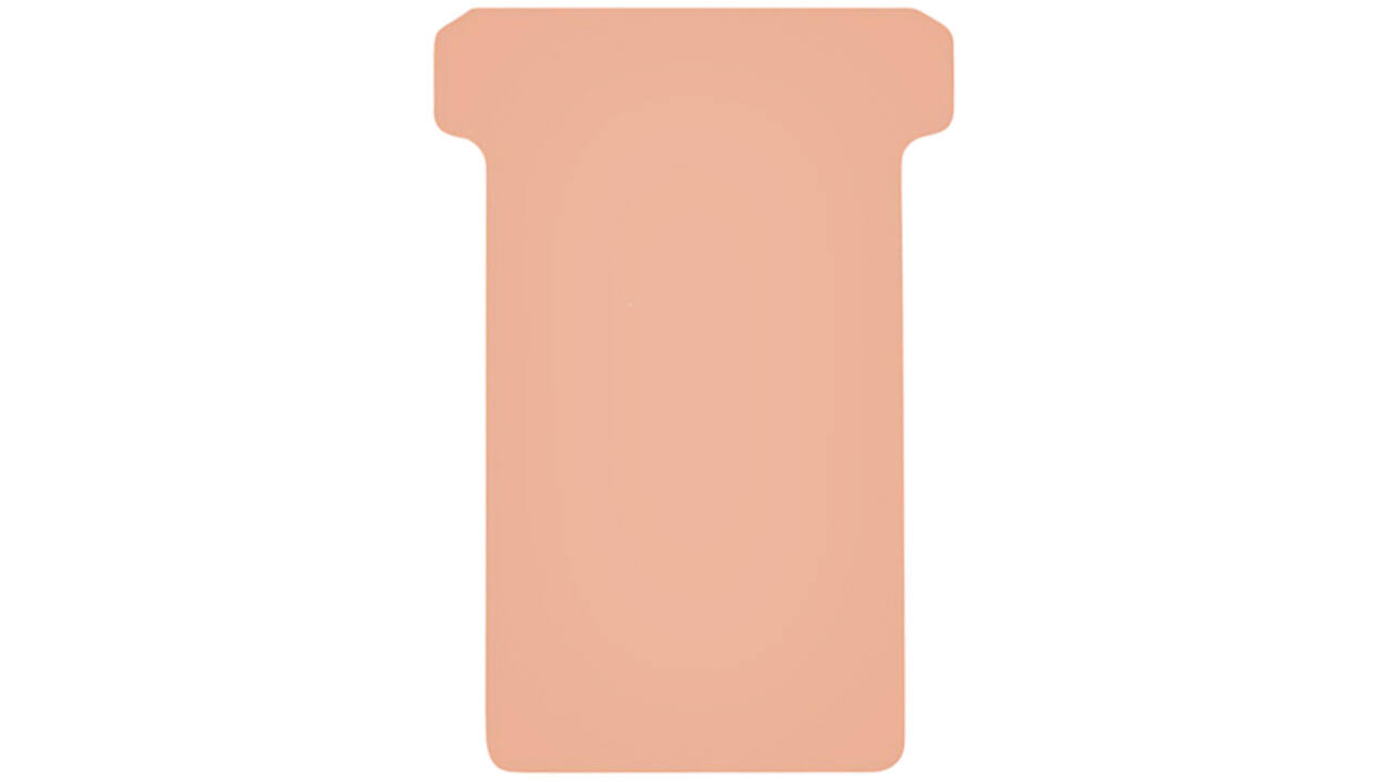 T-kaart Djois formaat 2 48mm roze 100 stuks