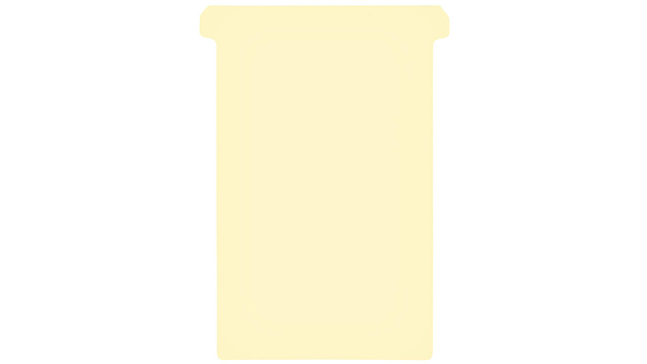 T-kaart Djois formaat 4 107mm beige 100 stuks