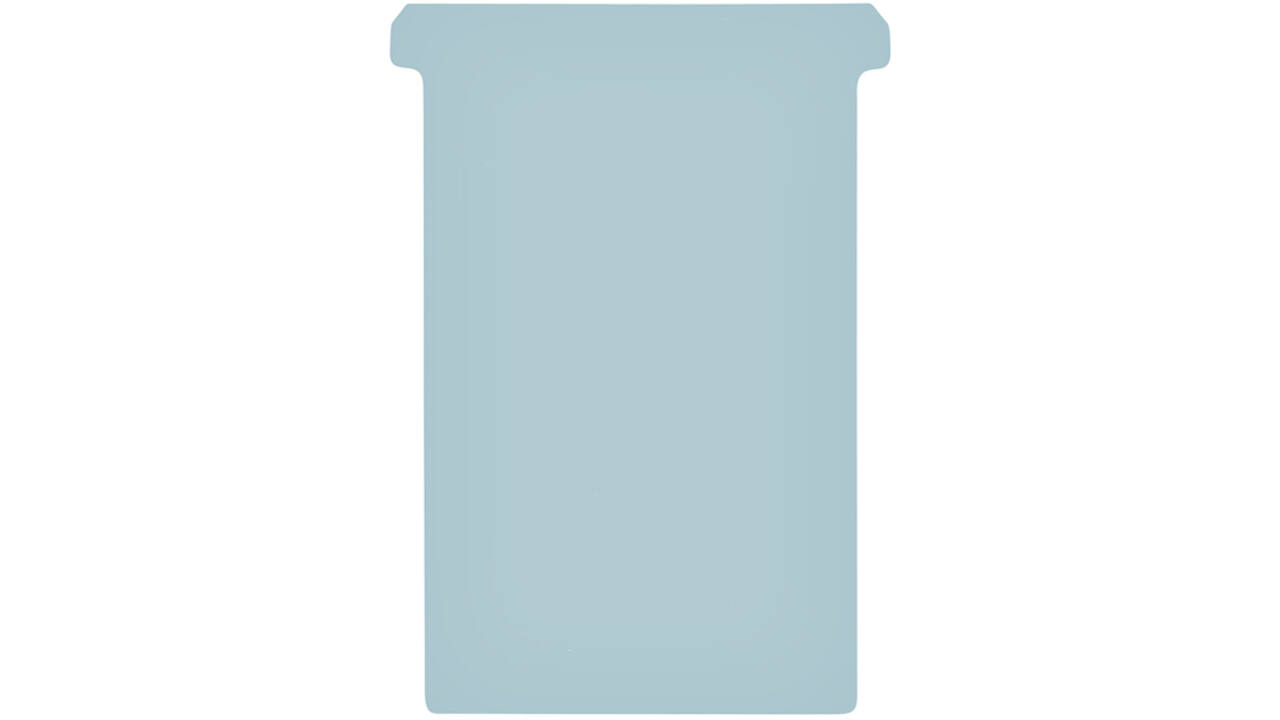 T-kaart Djois formaat 4 107mm blauw 100 stuks