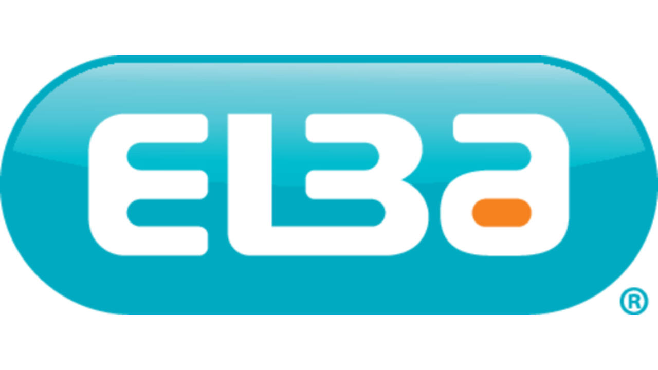 Rugetiket Elba 2021 geel met zwarte opdruk