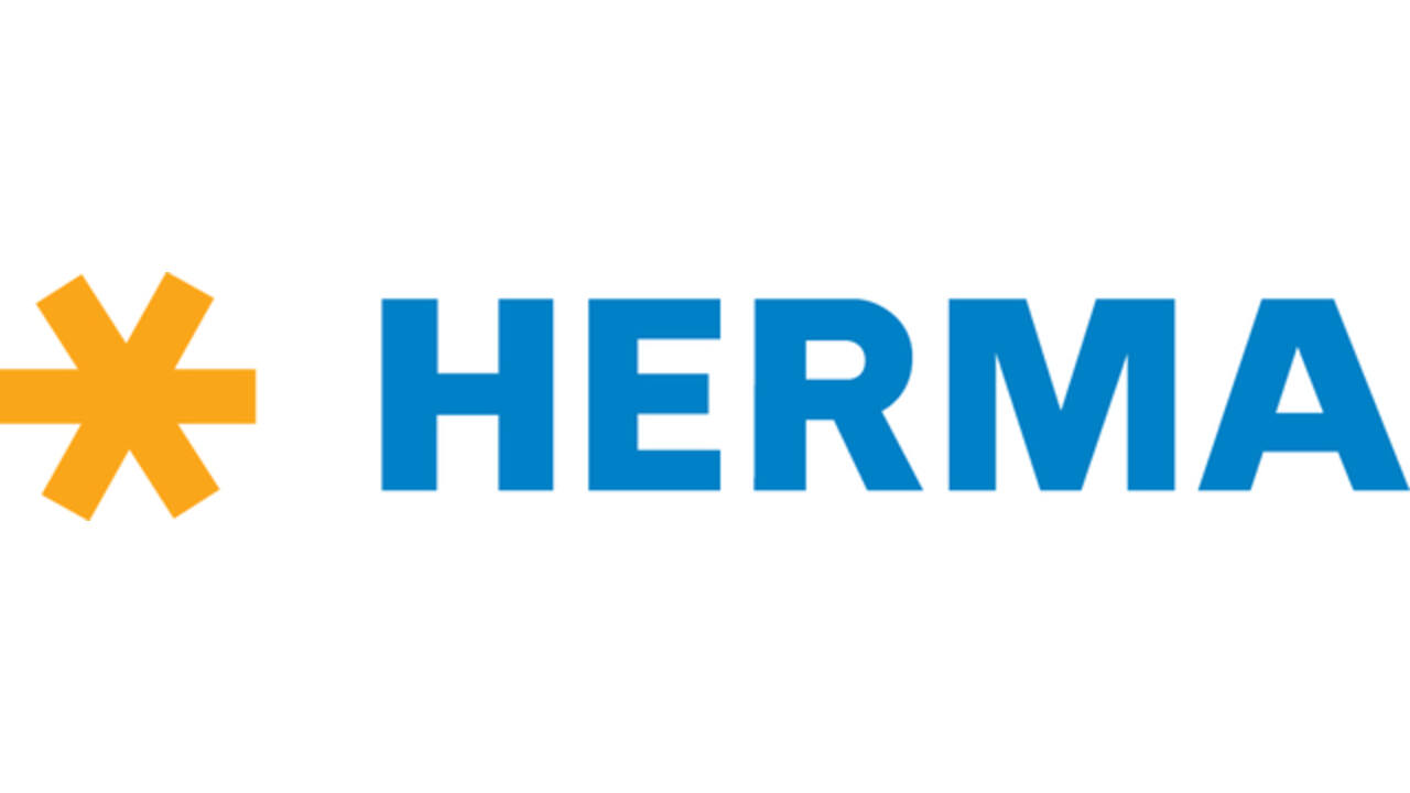 Rugetiket HERMA 10155 smal 38x192mm verwijderbaar wit