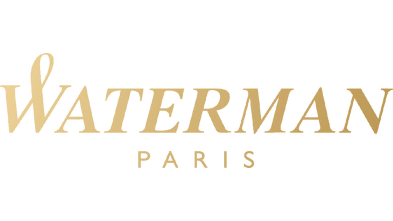 Cadeautas en sleeve Waterman Colorblocking 13x24cm paars en blauw