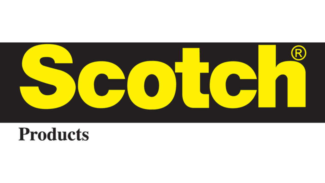 Schaar Scotch 18cm universeel rood blister