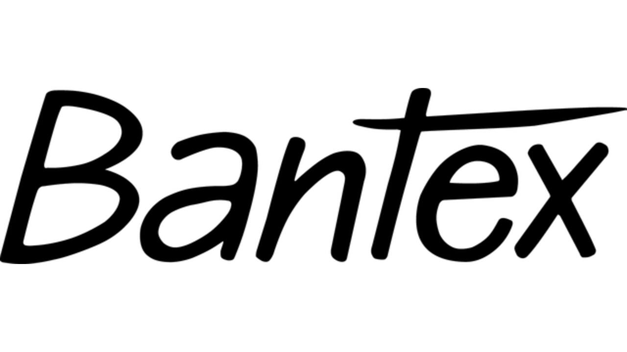 Klembordmap Bantex met klem en penlus rood