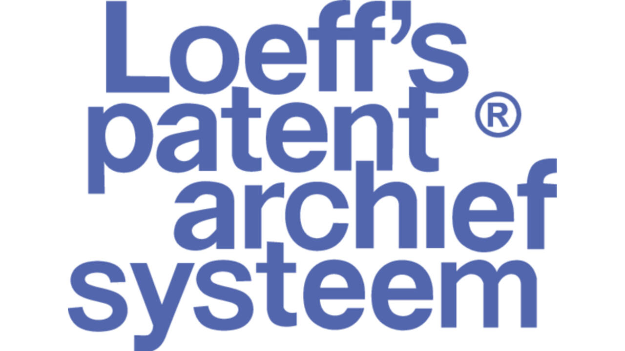 Archieflabel Loeff's karton groen