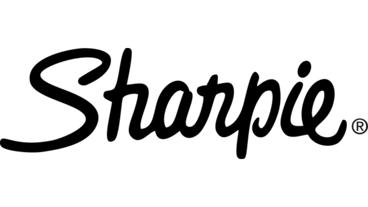 Gelschrijver Sharpie S-gel medium zwart blister à 3 stuks