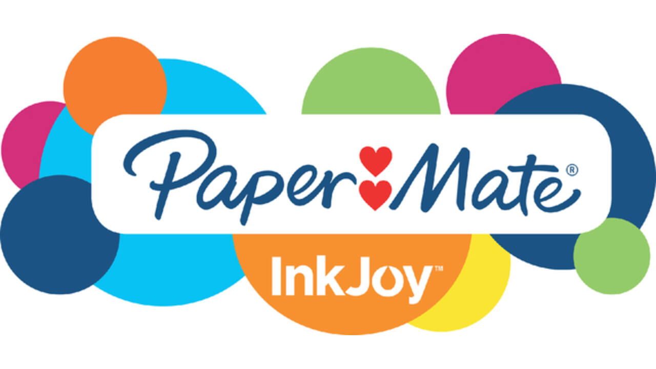 Balpen Paper Mate Inkjoy 4 kleuren Quatro standaard medium