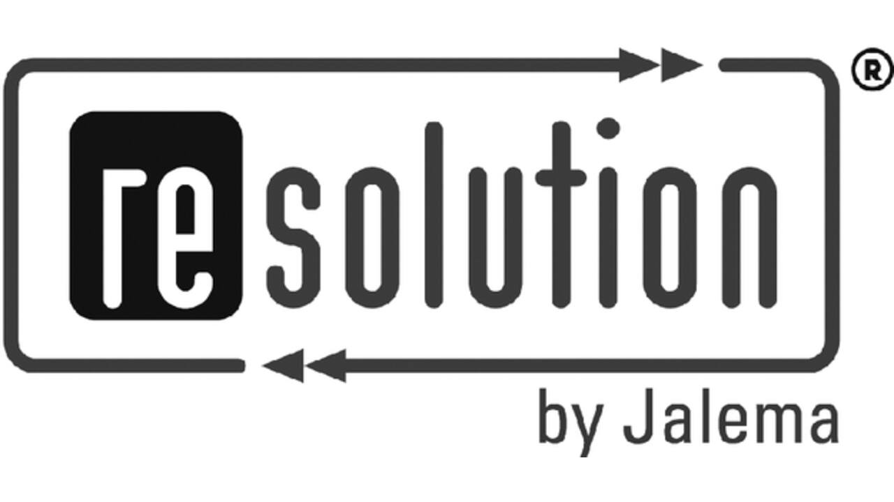 Brievenbakje Djois Jalema Re-Solution A4 gerecycled zwart