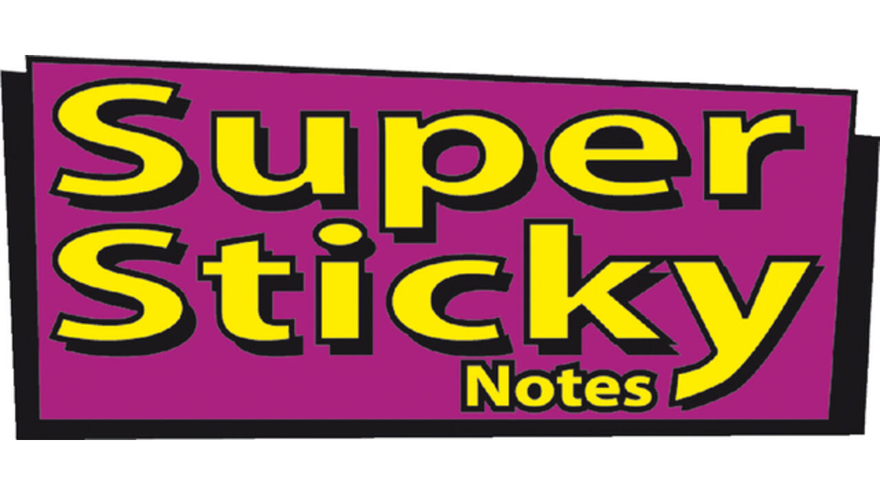 Memoblok Post-it 654 Super Sticky 76x76mm canary yellow