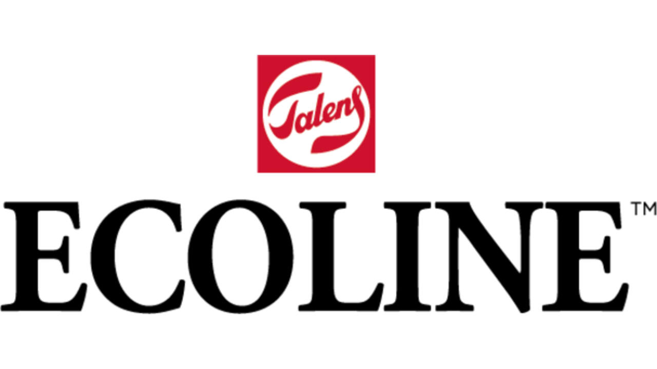 Inkt Talens Ecoline met pipet primary set à 5 ass