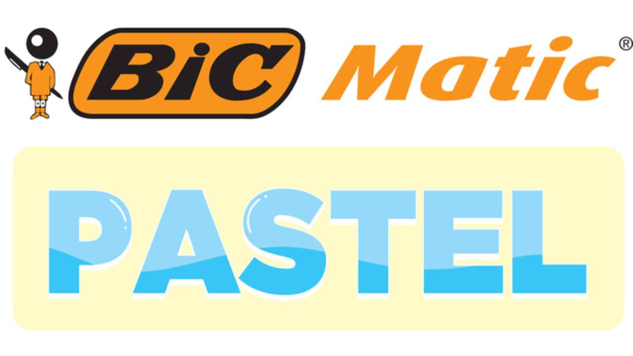 Vulpotlood Bic Matic Pastel HB 0.7mm pastel assorti