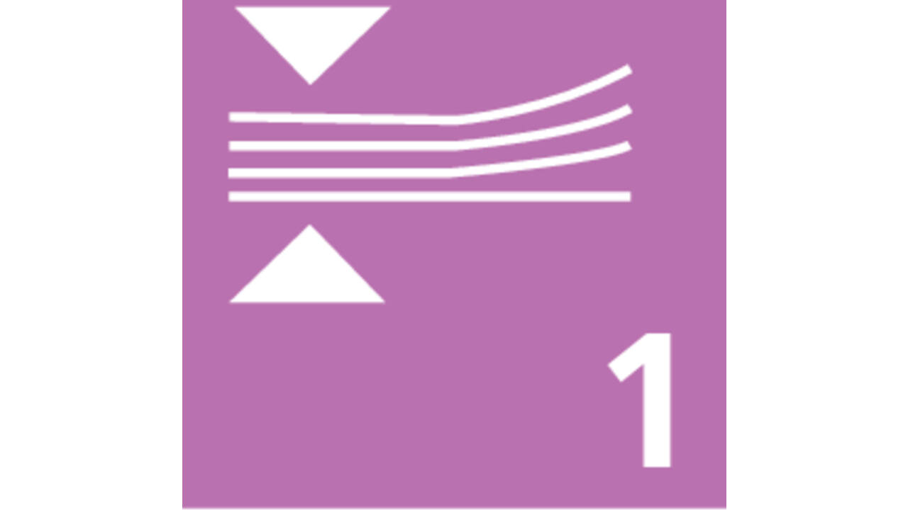 Vloersticker Durable kader voor A4 documenten verwijderbaar geel 10 stuks