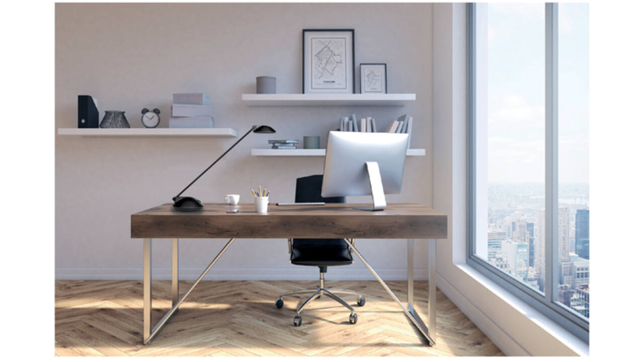Bureaulamp Unilux Joker led zwart