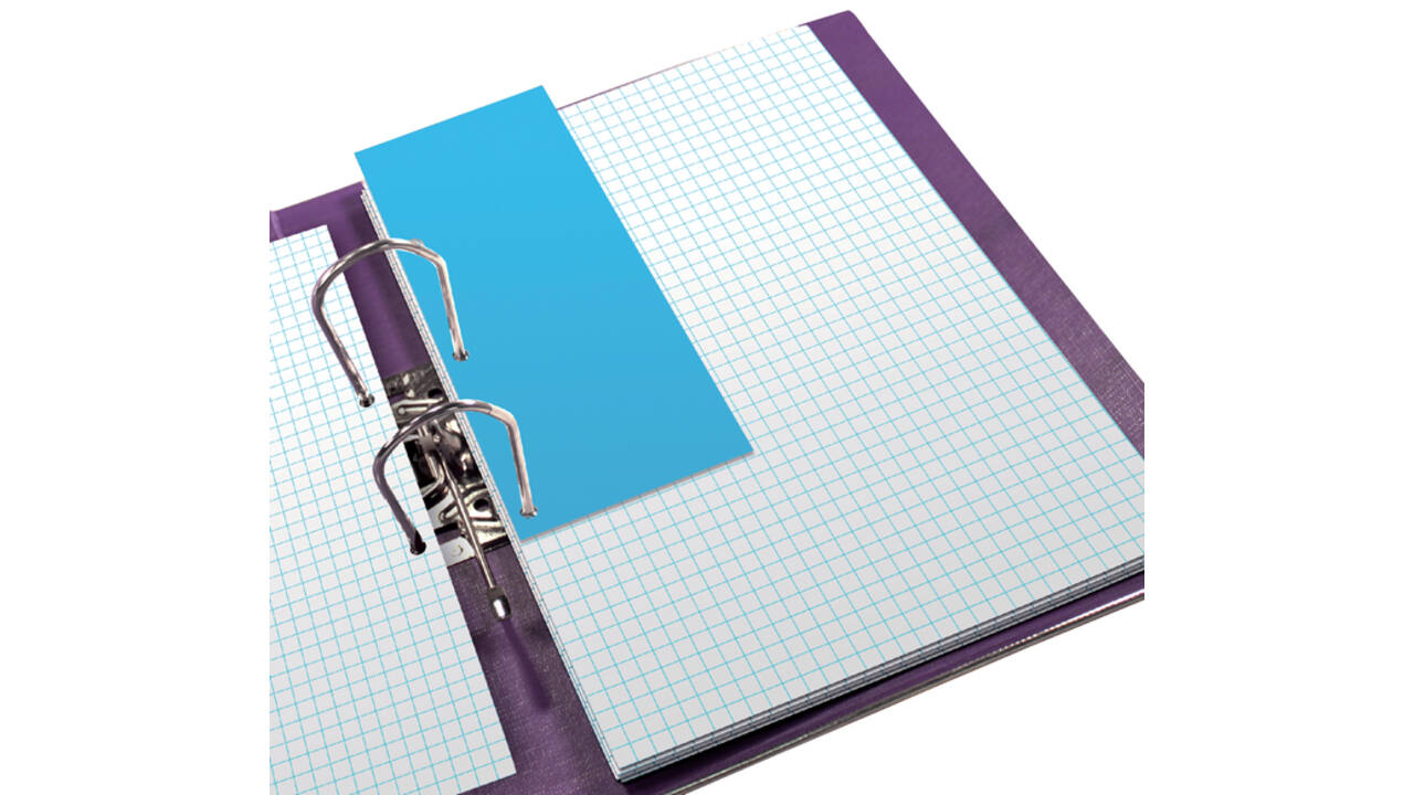 Scheidingsstrook Oxford Duo 240x105mm blauw