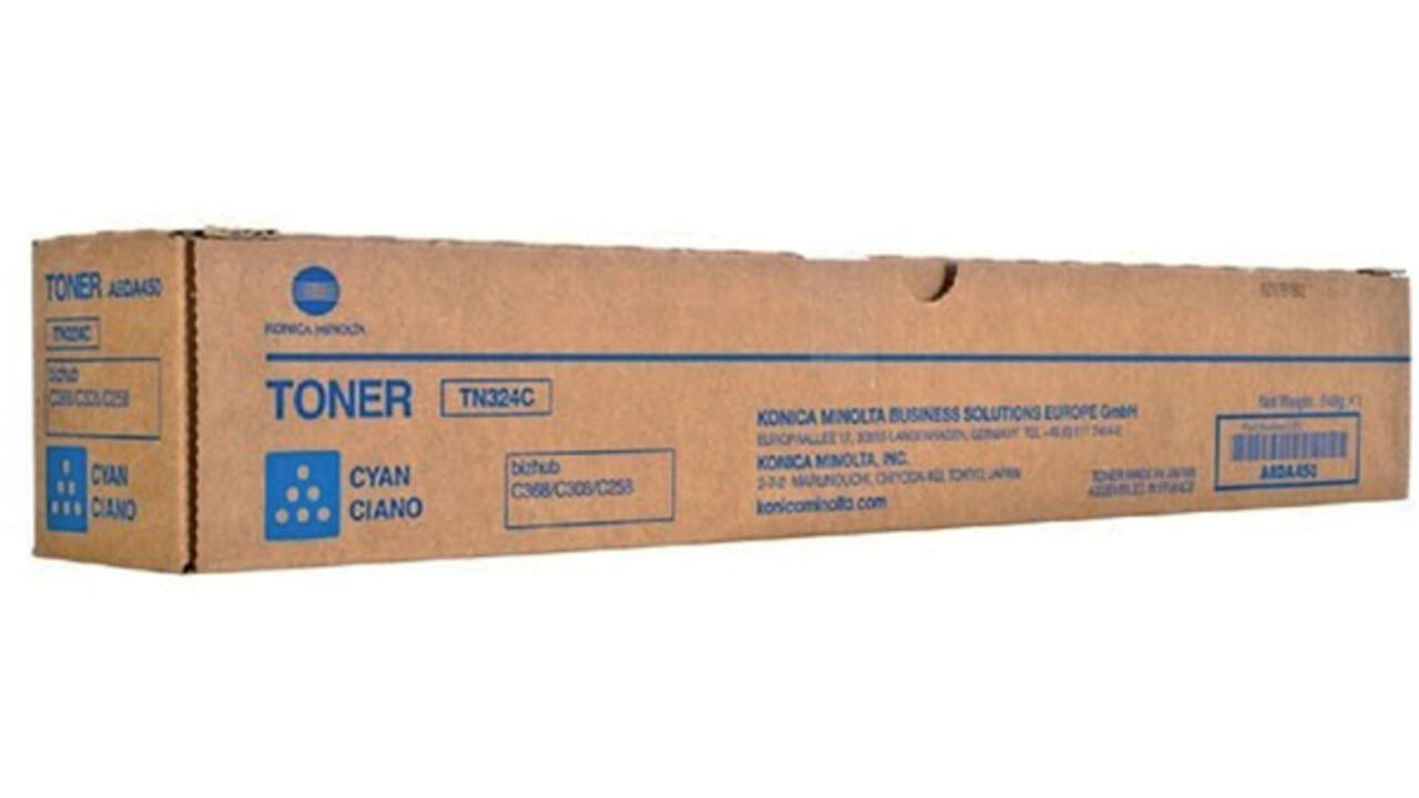 Tonercartridge Konica Minolta A8DA450 TN-324C blauw