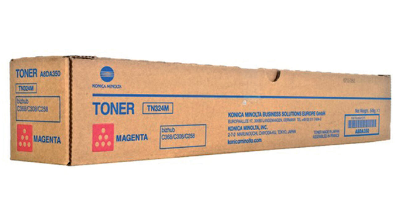 Tonercartridge Konica Minolta A8DA350 TN-324M rood