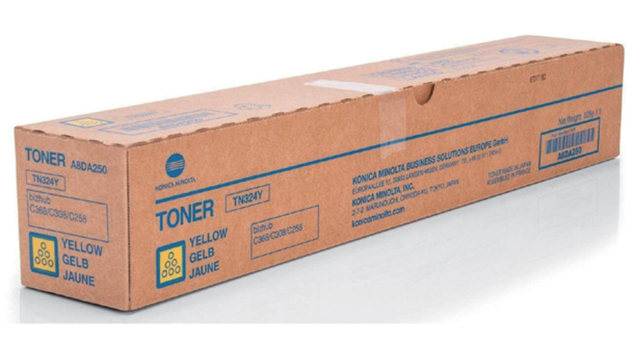 Tonercartridge Konica Minolta A8DA250 TN-324Y geel