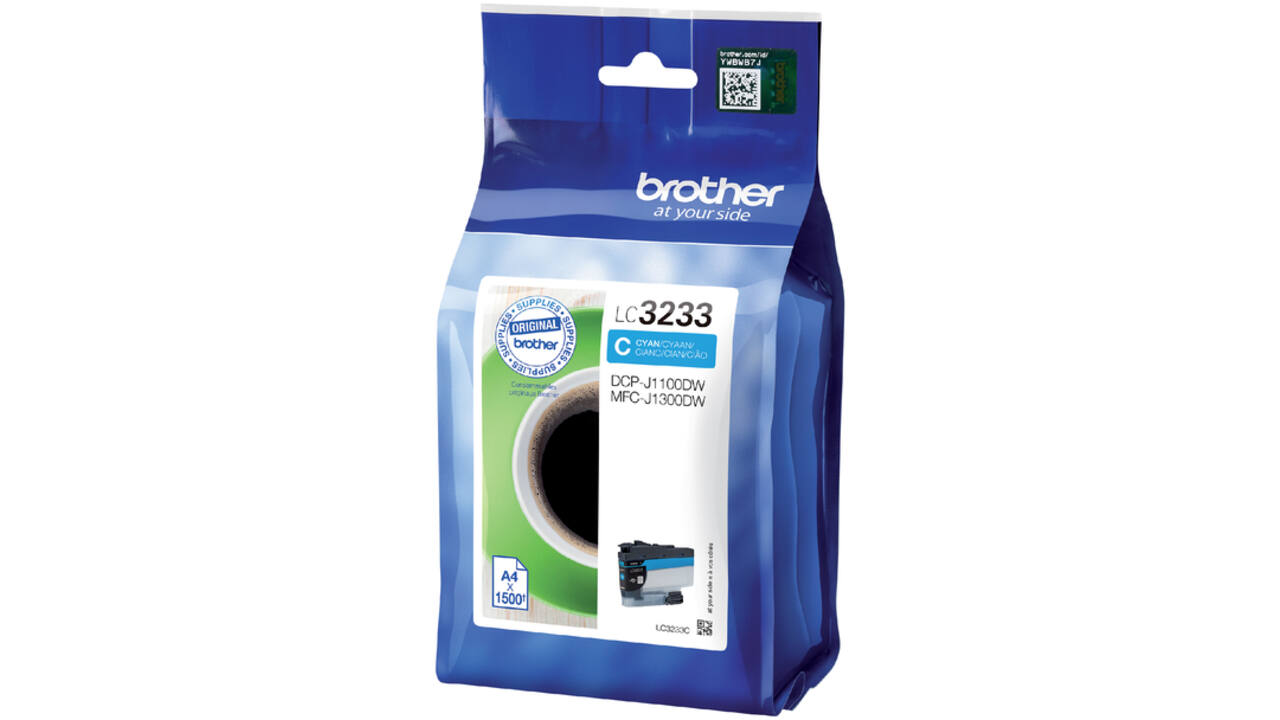 Inktcartridge Brother LC-3233C blauw
