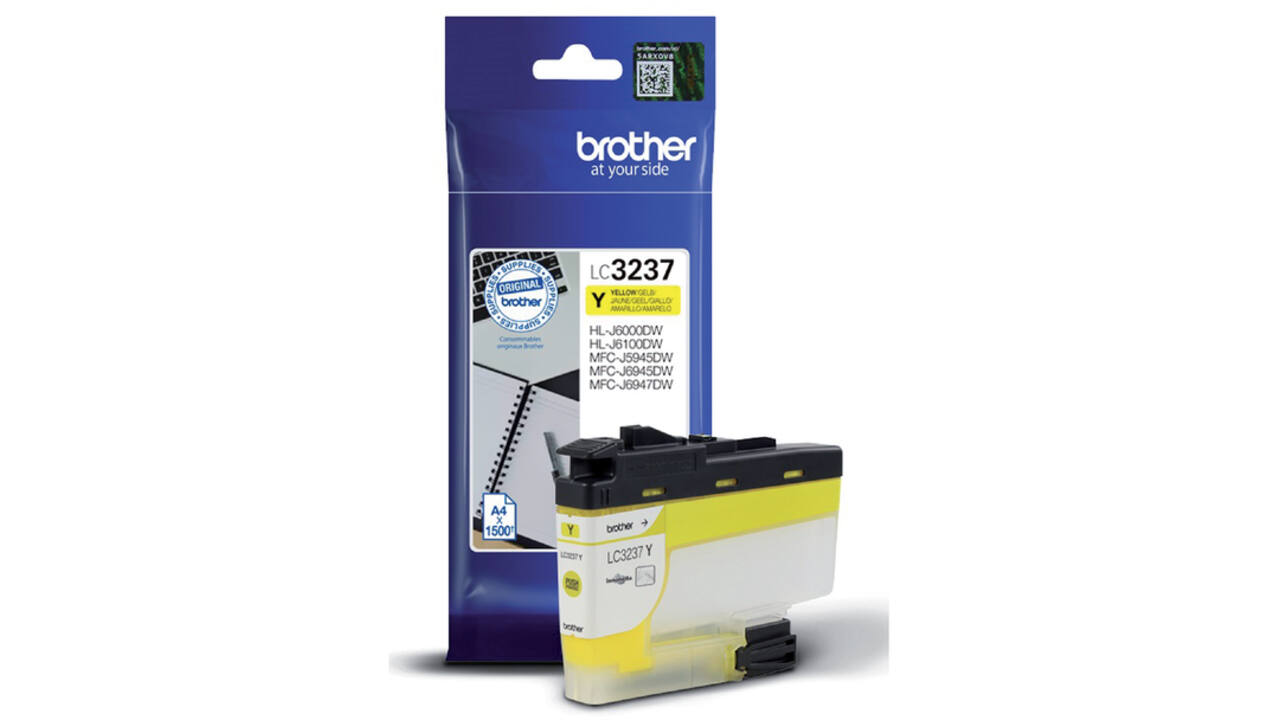 Inktcartridge Brother LC-3237Y geel