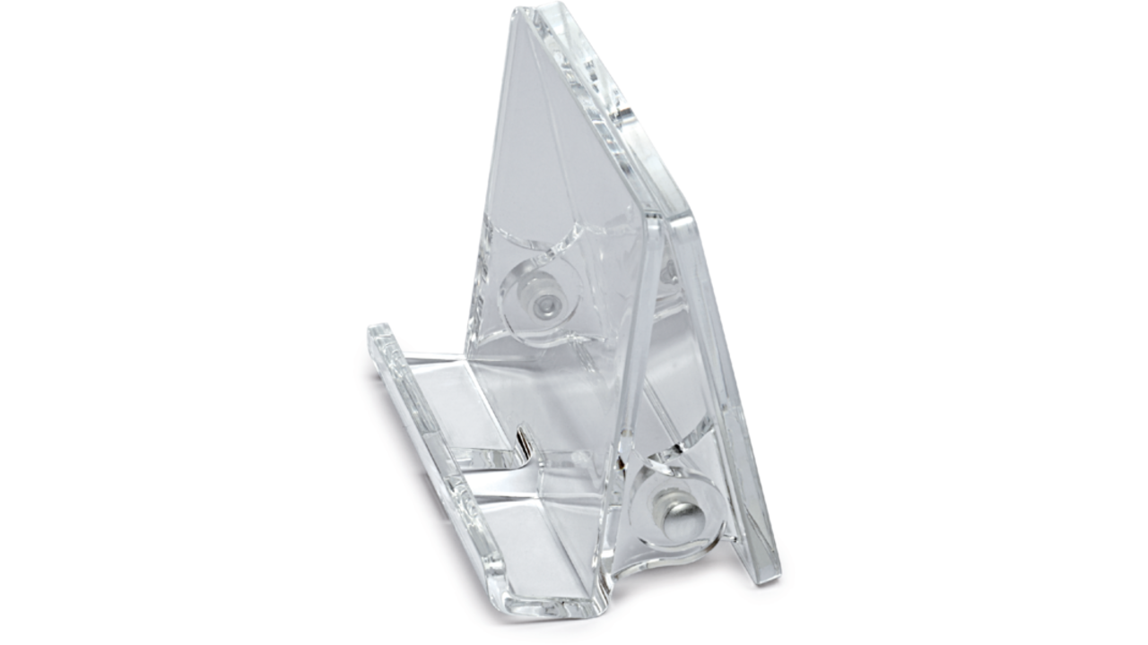 Telefoonstandaard MAUL 9.7x10.5x7.6cm standhoek instelbaar acryl