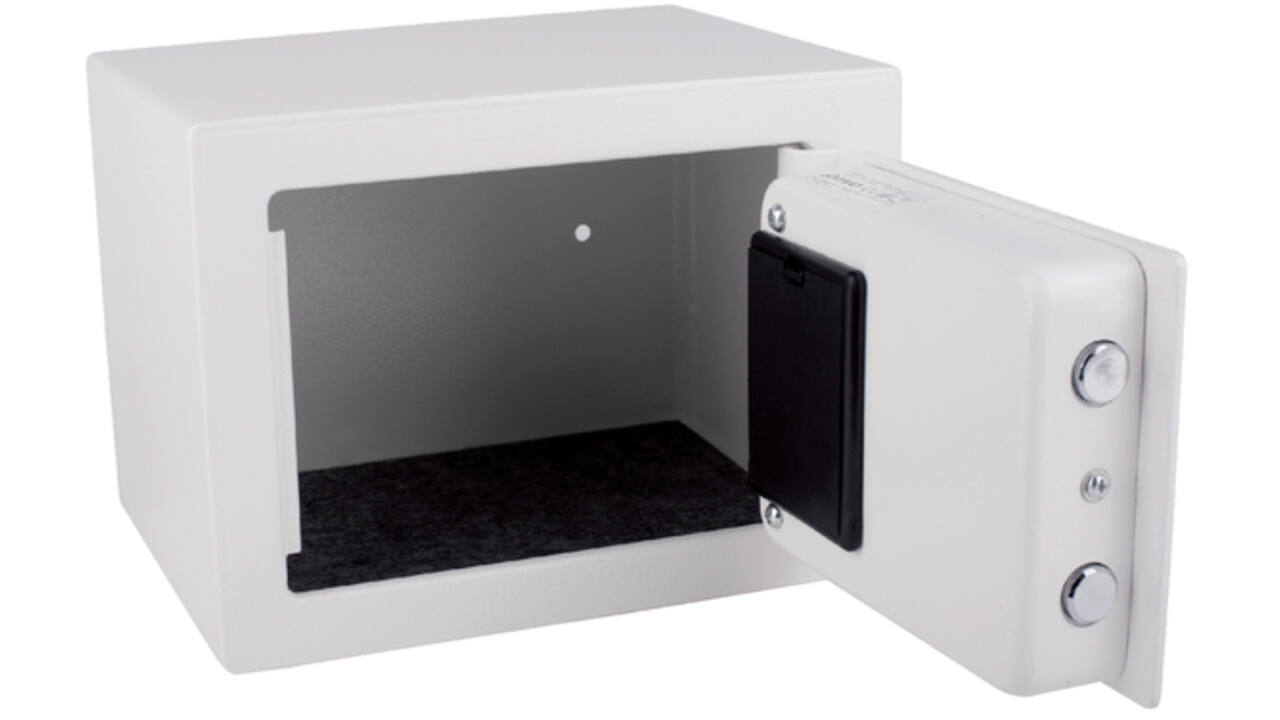 Kluis Pavo mini elektronisch 230x170x170mm wit