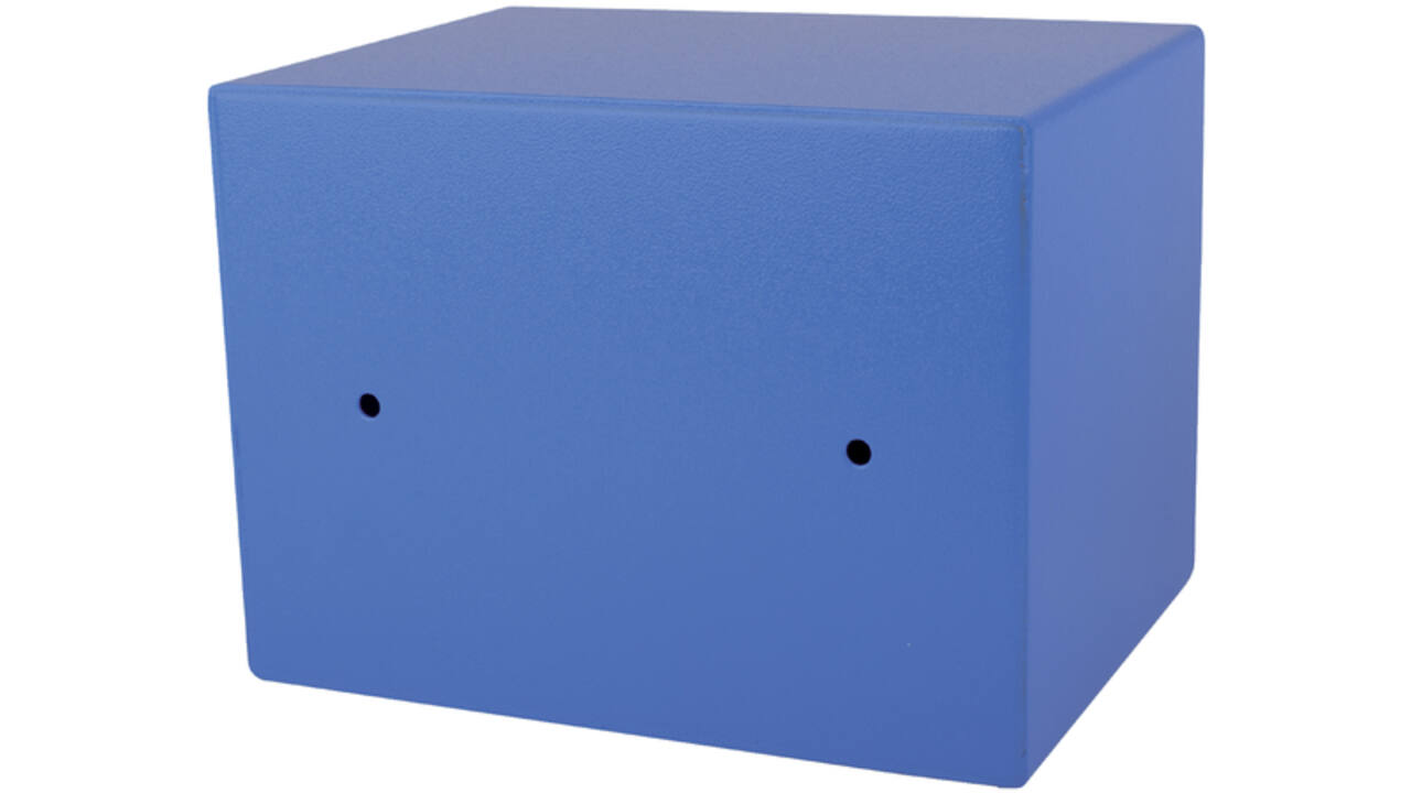 Kluis Pavo mini elektronisch 230x170x170mm blauw