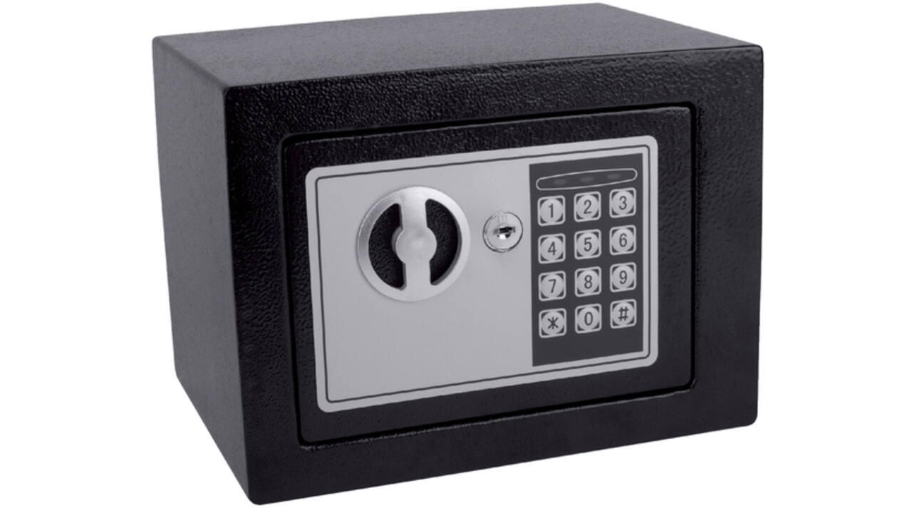 Kluis Pavo mini elektronisch 230x170x170mm zwart
