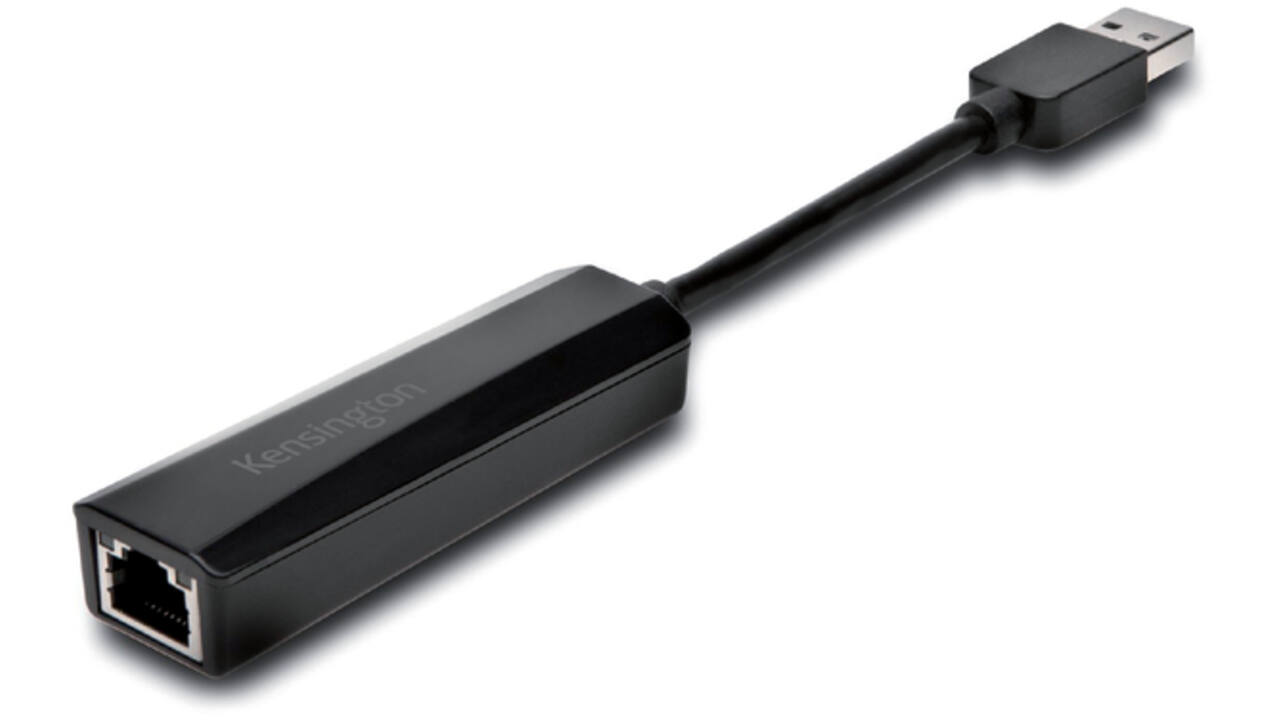 Kabel Kensington Ethernet adapter USB 3.0
