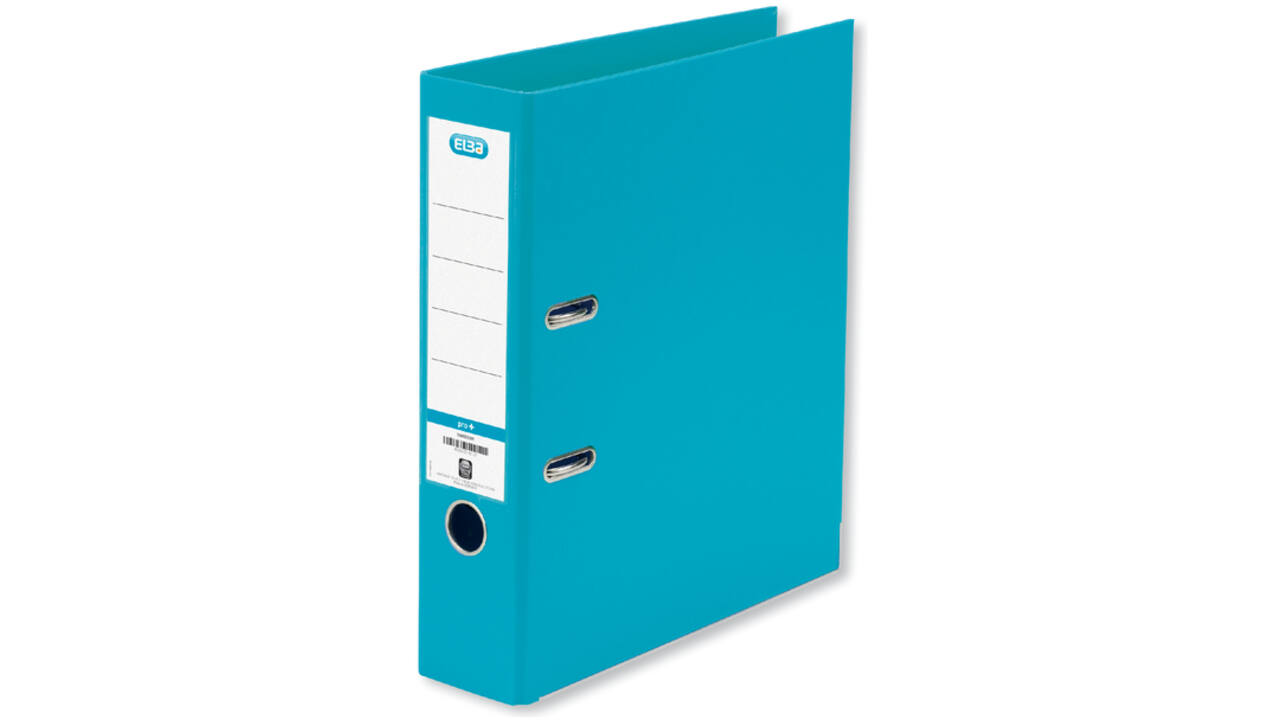 Ordner Elba Smart Pro+ A4 80mm PP turquoise