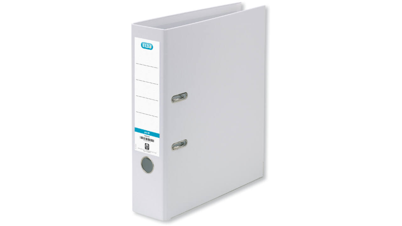 Ordner Elba Smart Pro+ A4 80mm PP wit