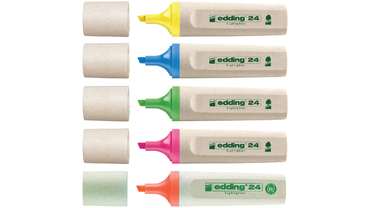 Markeerstift edding 24 Ecoline roze