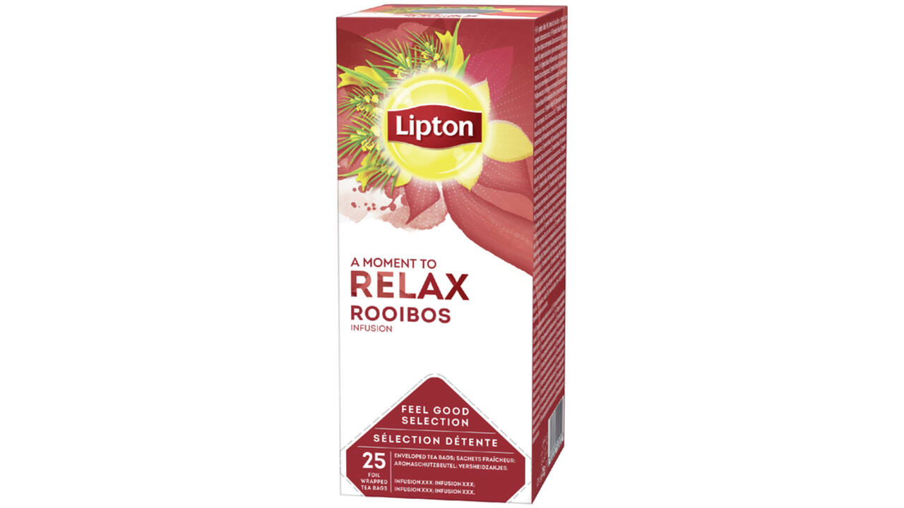 Thee Lipton Relax rooibos 25x1.5gr