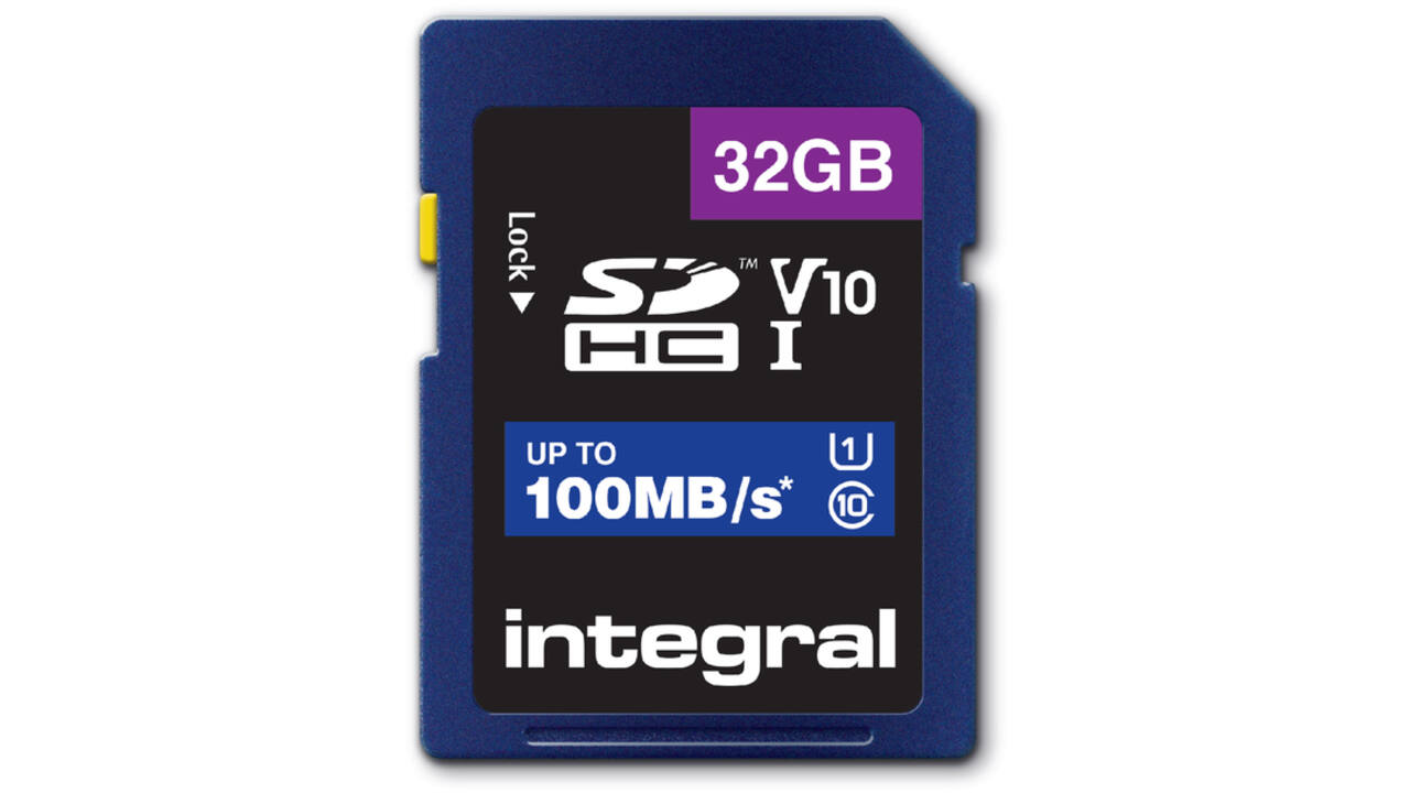 Geheugenkaart Integral SDHC V10 32GB