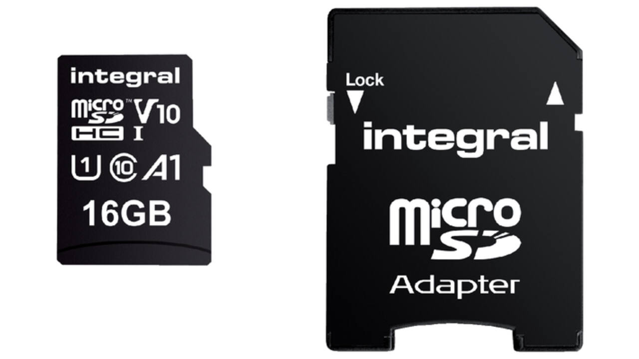 Geheugenkaart Integral microSDHC V10 16GB