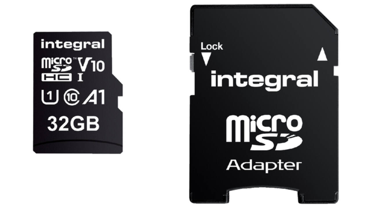 Geheugenkaart Integral microSDHC V10 32GB