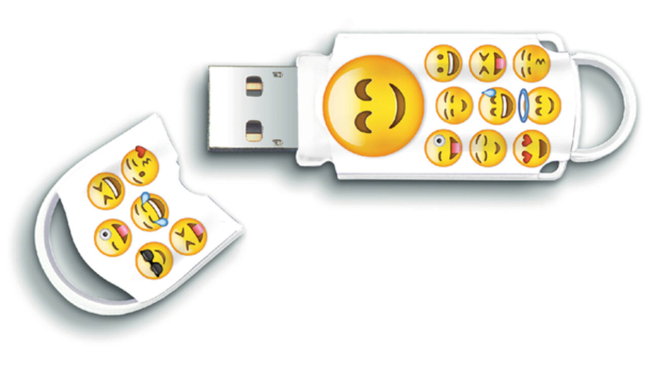 USB-Stick 2.0 Integral Xpression 16GB Emoji
