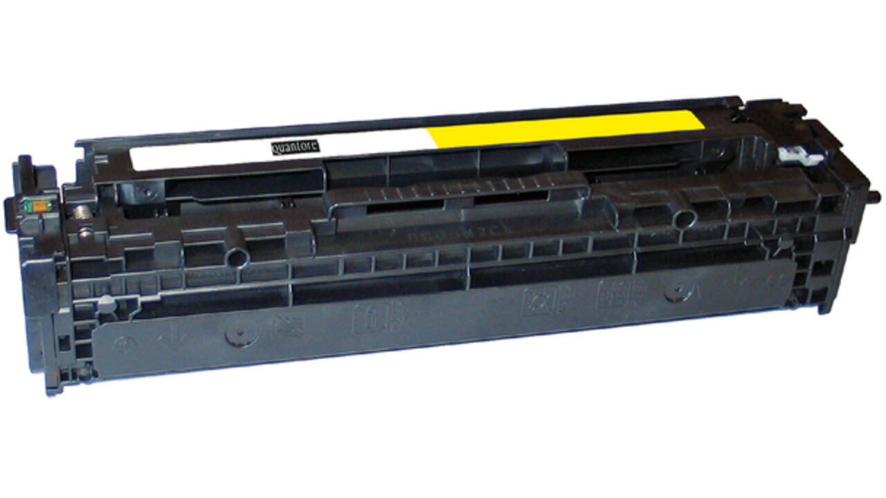 Tonercartridge Quantore alternatief tbv HP CB542A 125A geel