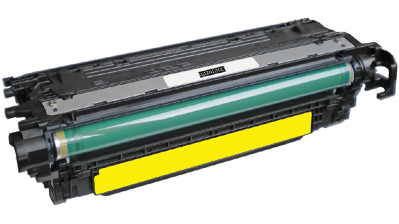 Tonercartridge Quantore alternatief tbv HP CE252A 504A geel