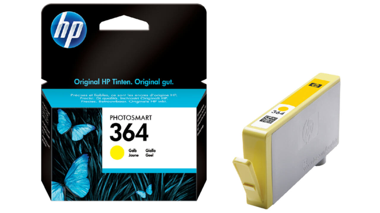Inktcartridge HP CB320EE 364 geel