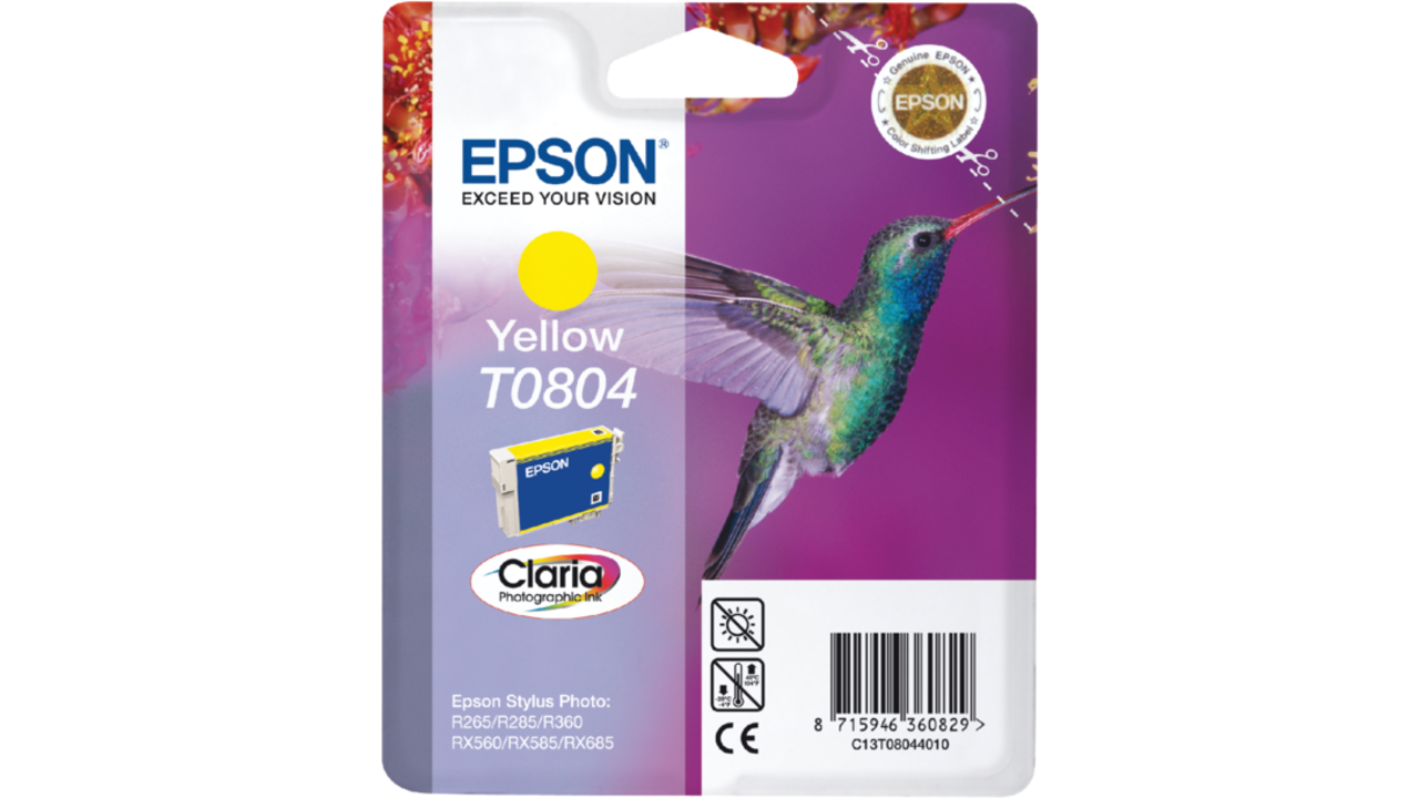 Inktcartridge Epson T0801 zwart