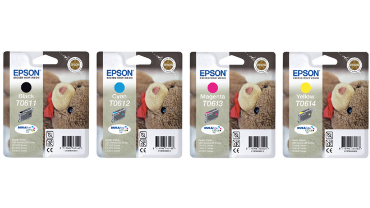 Inktcartridge Epson T0611 zwart
