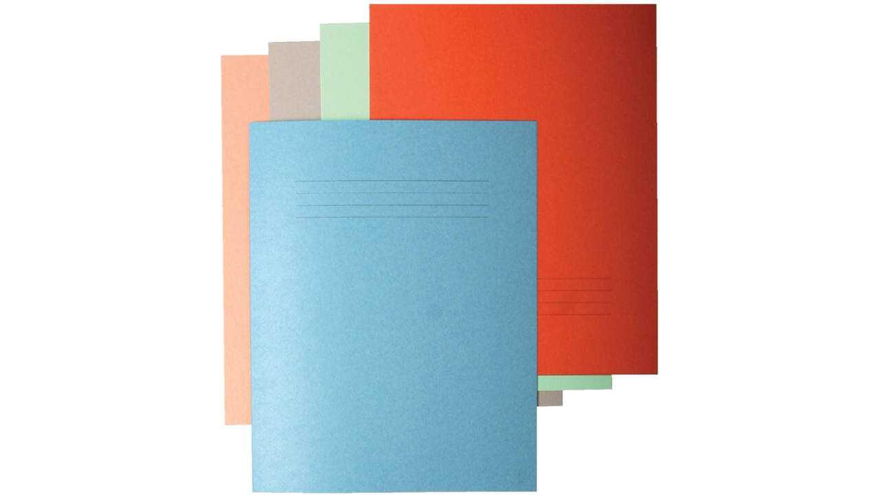 Vouwmap Quantore A4 240X310mm blauw