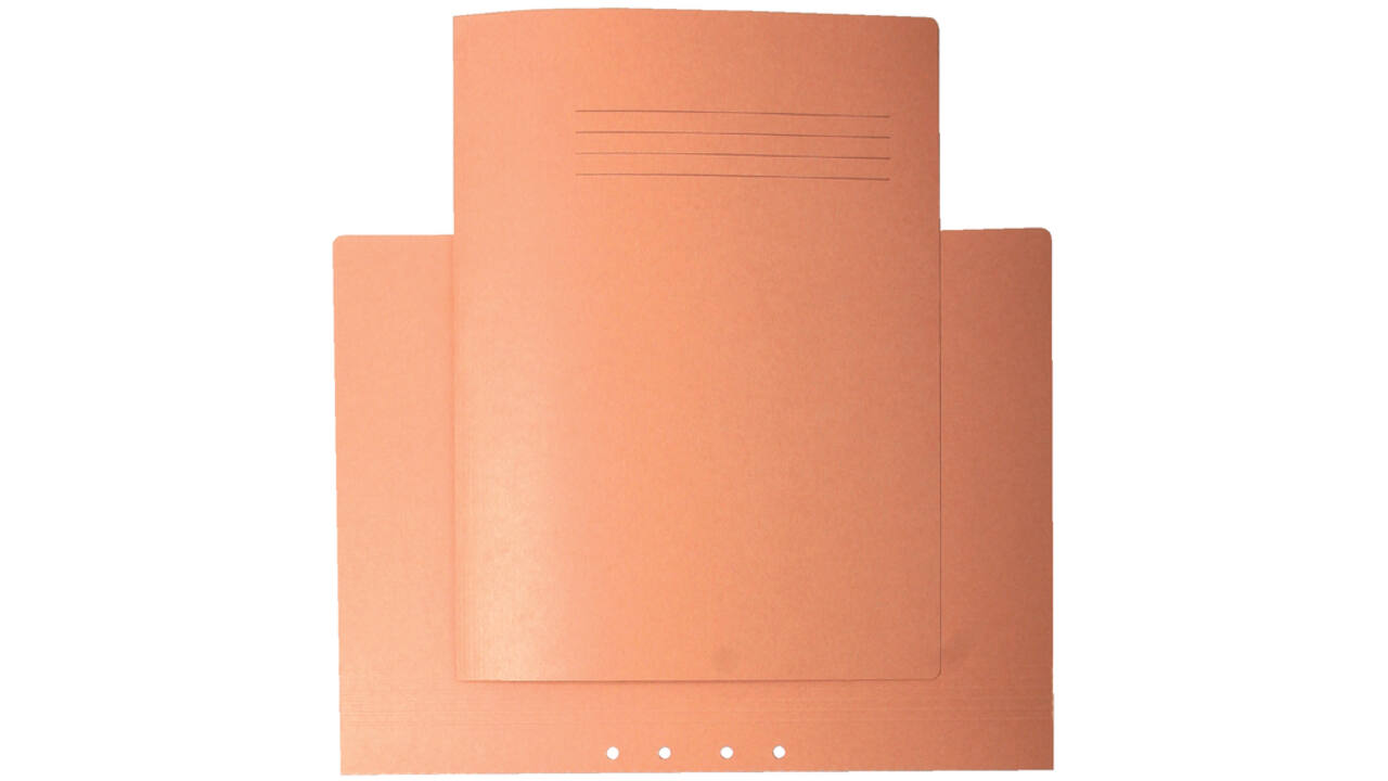 Binnenmap Quantore ICN1 A4 met ponsgaten chamois