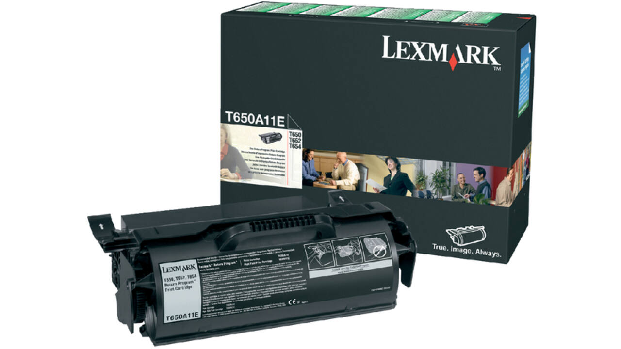 Tonercartridge Lexmark T650A11E prebate zwart