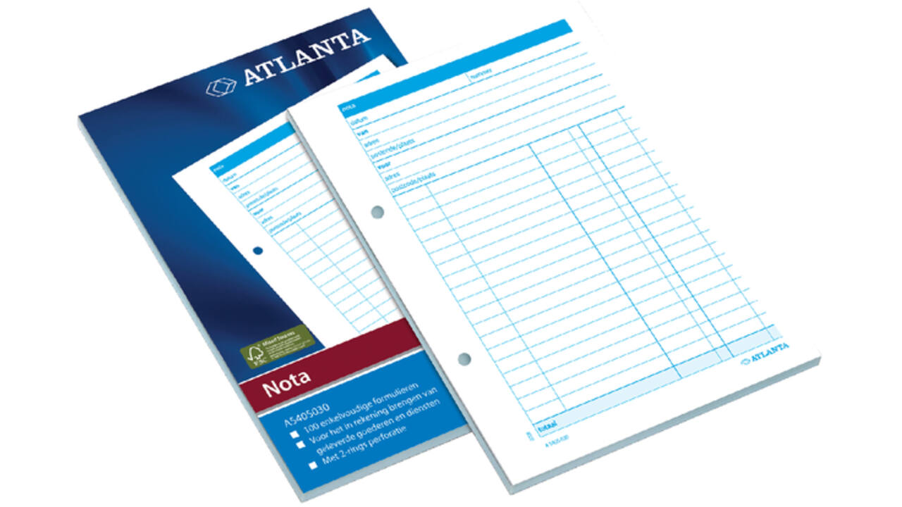 Notablok Djois Atlanta A5 100vel