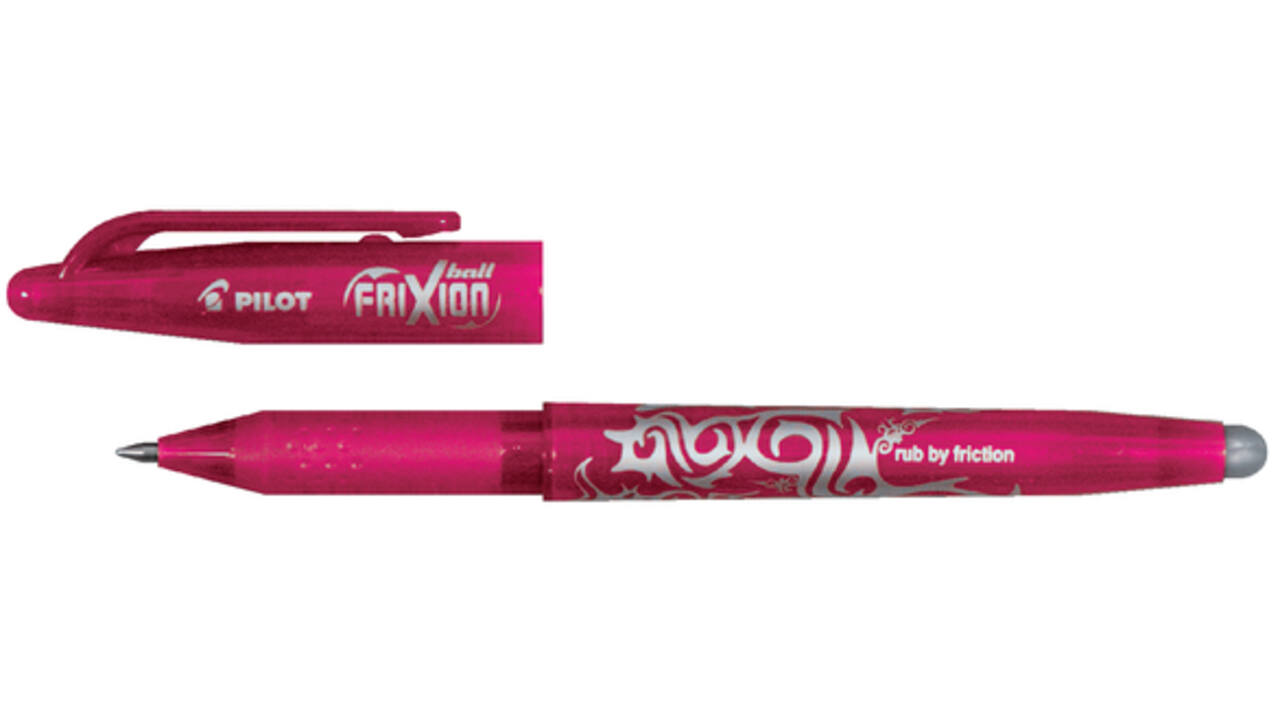Rollerpen PILOT friXion medium roze