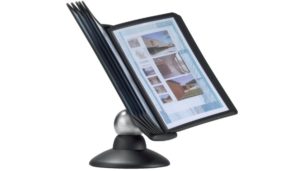Bureaustandaard Durable 5587 Sherpa Motion 10-tassen zwart