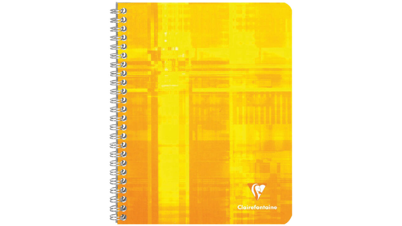 Schrift Clairefontaine A4 lijn 100 pagina's 90gr assorti