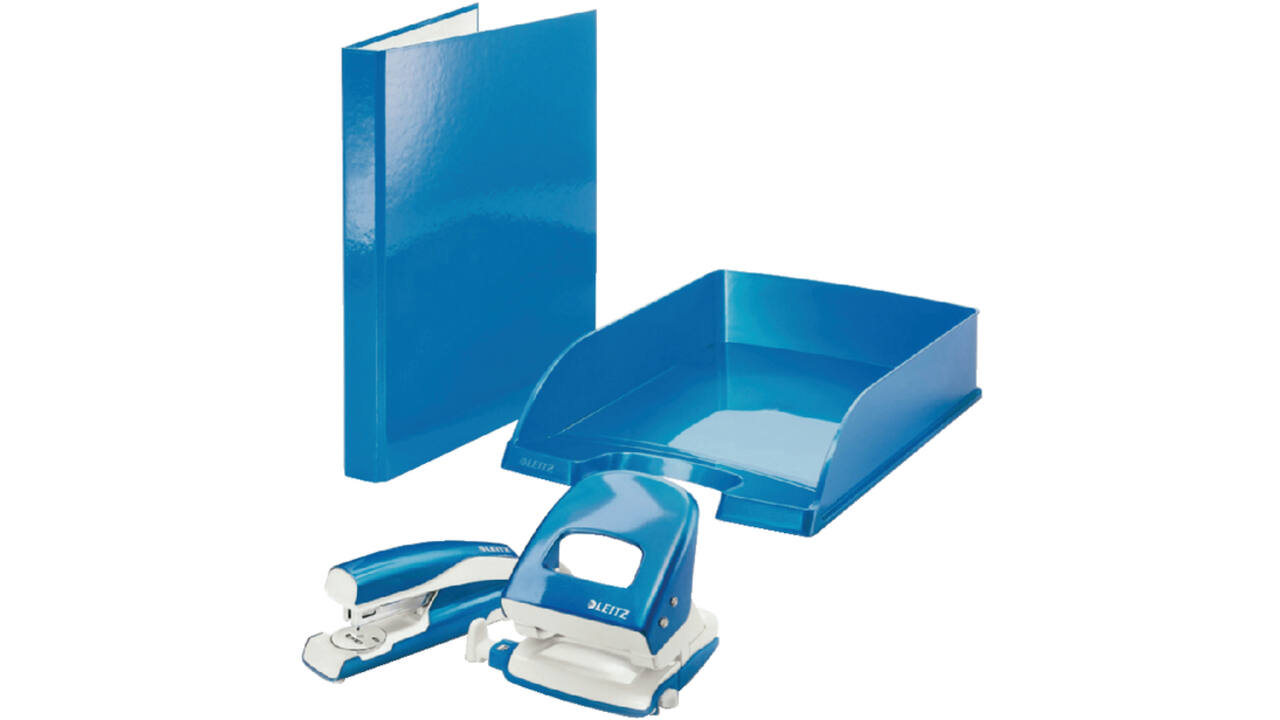 Brievenbak Leitz Wow A4 blauw